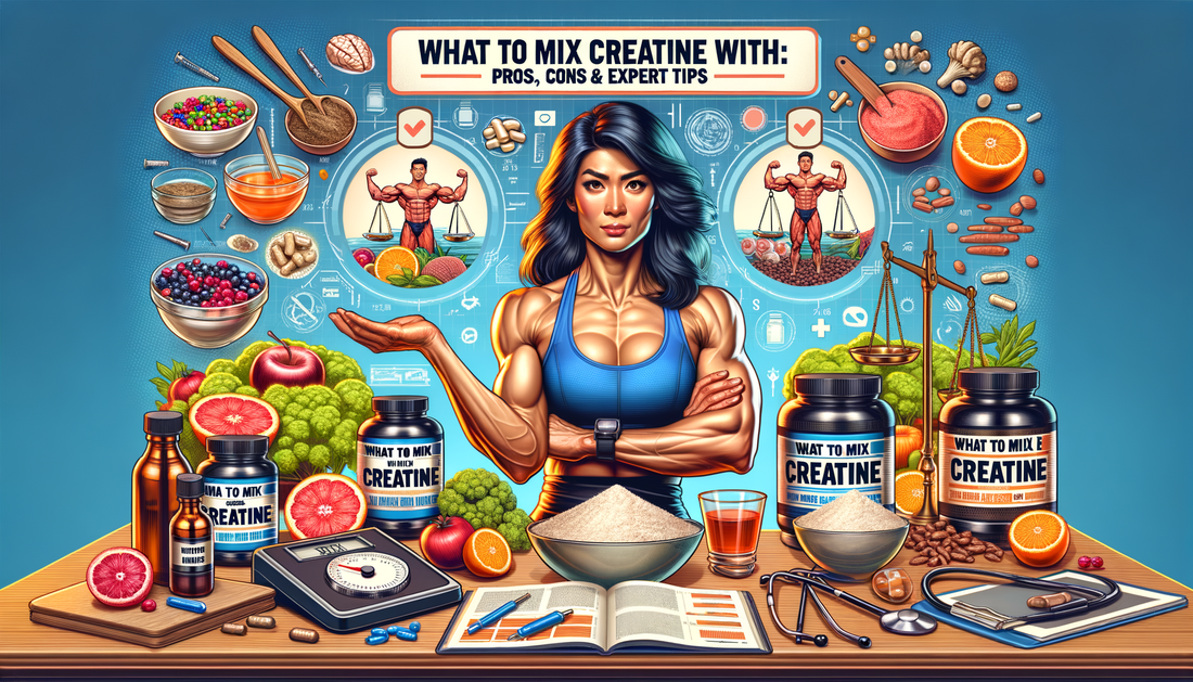 What to mix creatine with Explained: Pros, Cons & Expert Tips