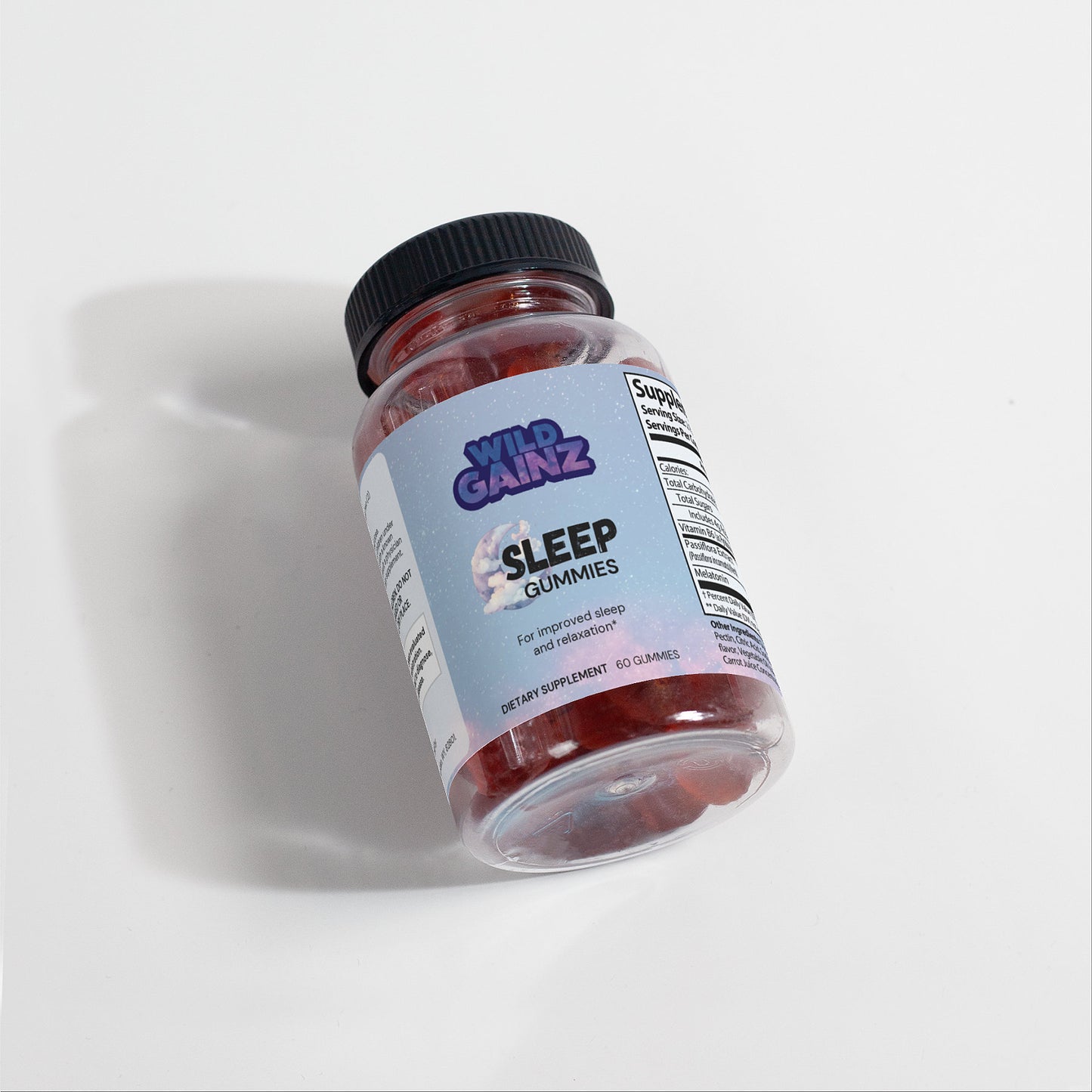 Sleep Well Gummies | Melatonin, Passiflora Extract, B6. Sleep = Gainz