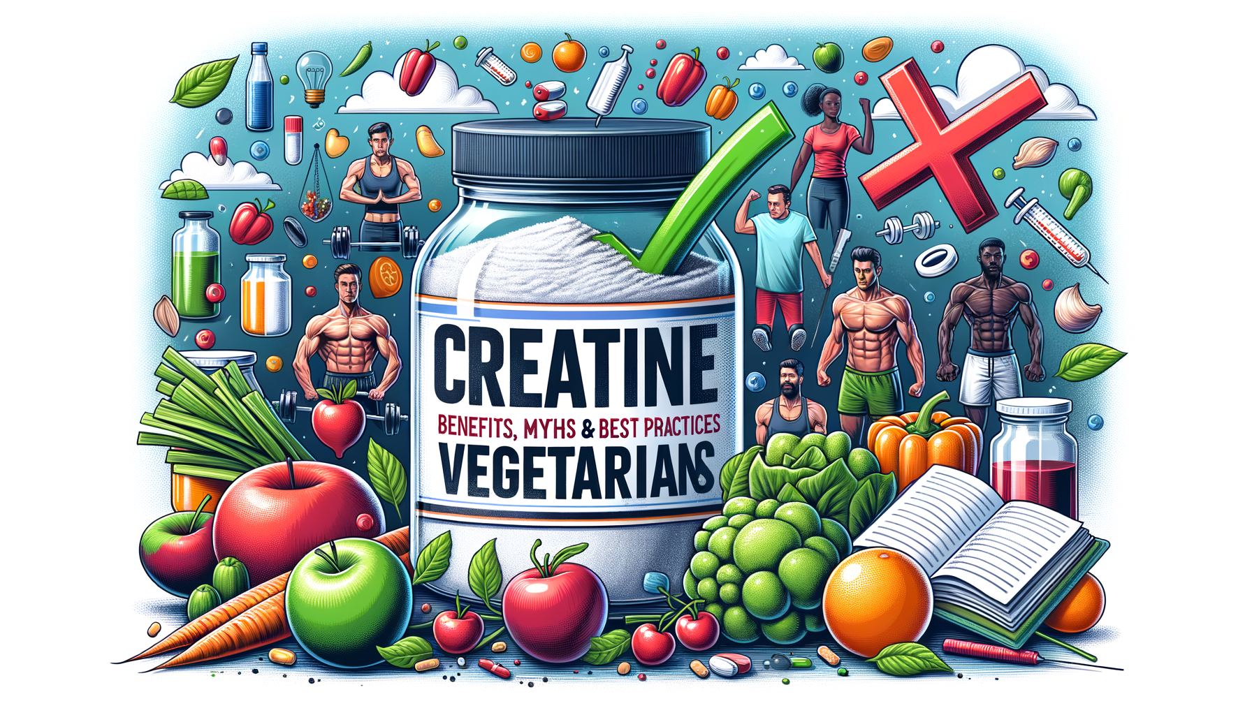 Creatine for vegetarians: Benefits, Myths & Best Practices