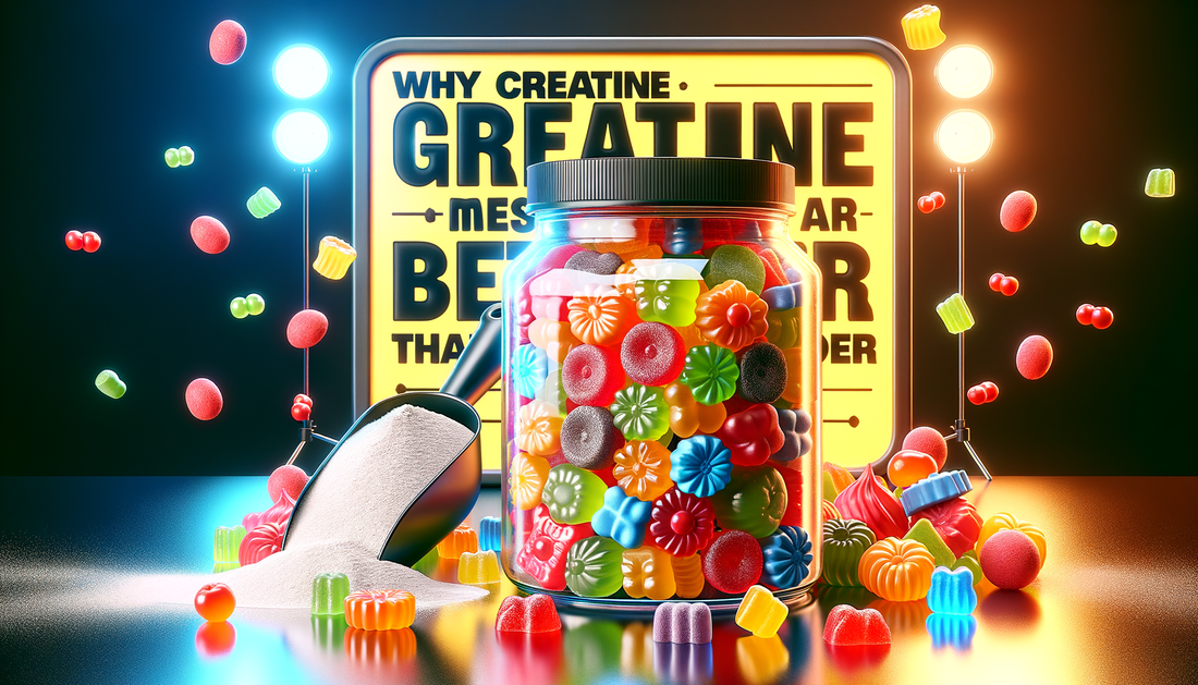 Why Creatine Gummies are Better than Powder