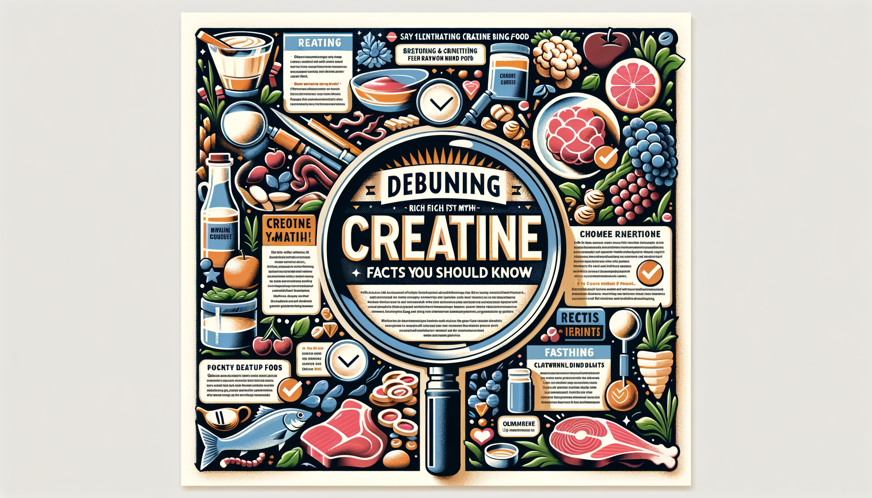 Debunking Creatine rich foods Myths – Facts You Should Know