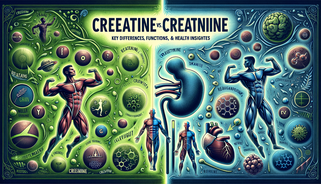 Creatine vs. Creatinine: Key Differences, Functions & Health Insights