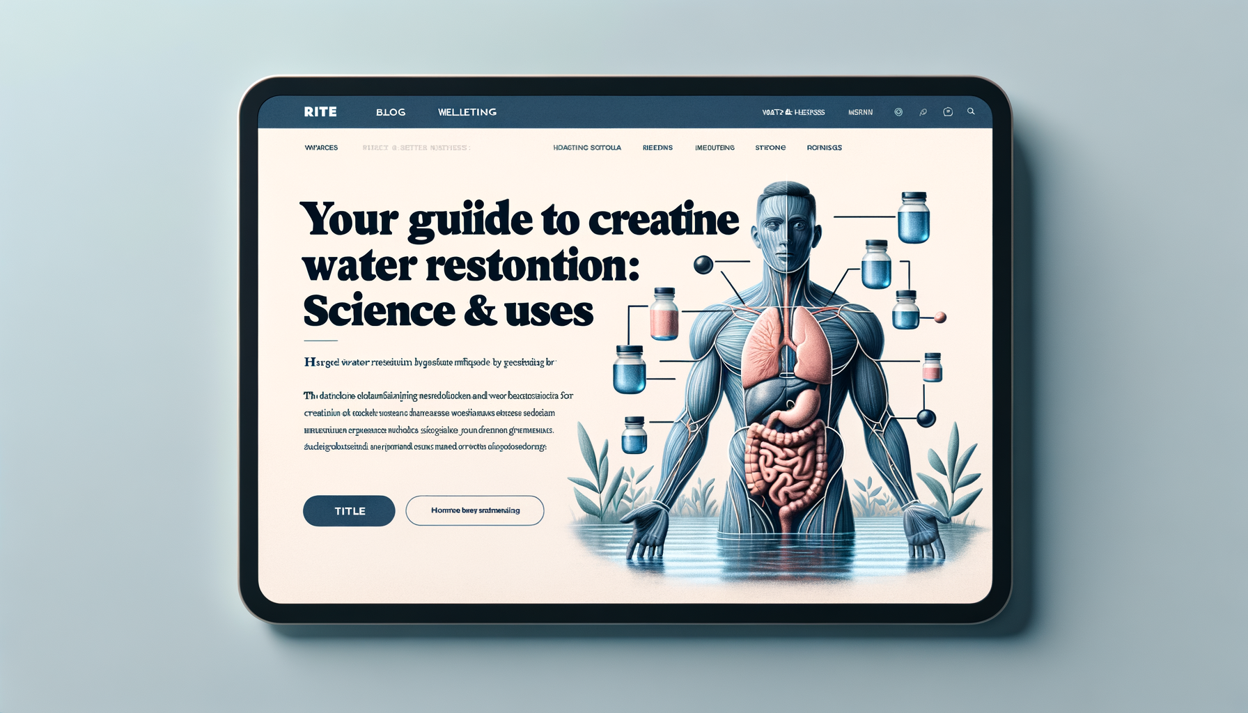 Your Guide to Creatine for water retention: Science & Best Uses