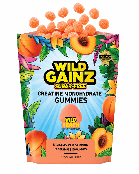 Peach Creatine Gummies