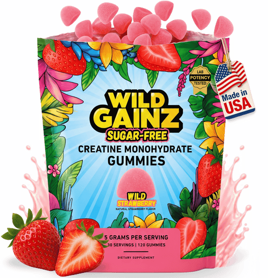 Strawberry Creatine gummies
