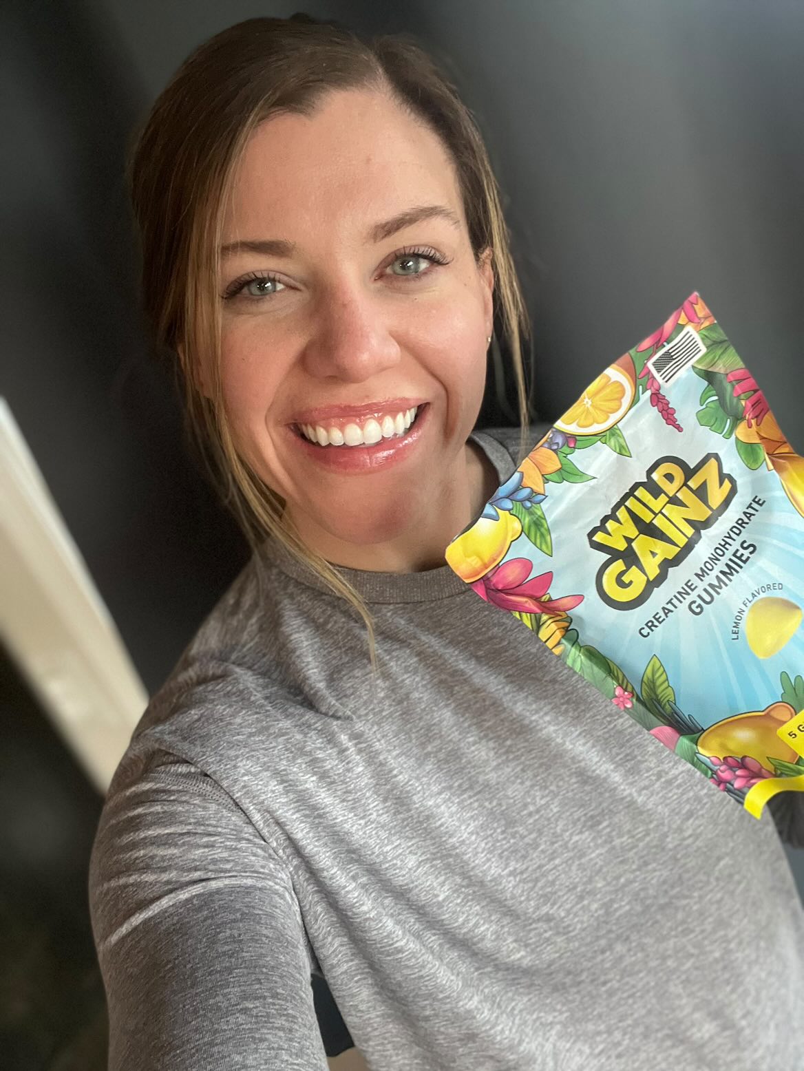 Creatine Gummies Lemon 150 Gummies - Made in USA & Potency Tested